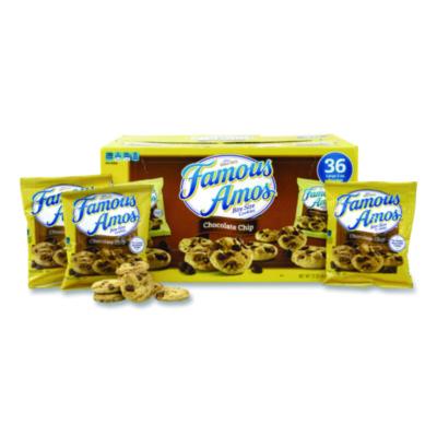 GRR22000424 Famous Amos Cookies, Chocolate Chip, 2 oz Bag, 36/Carton