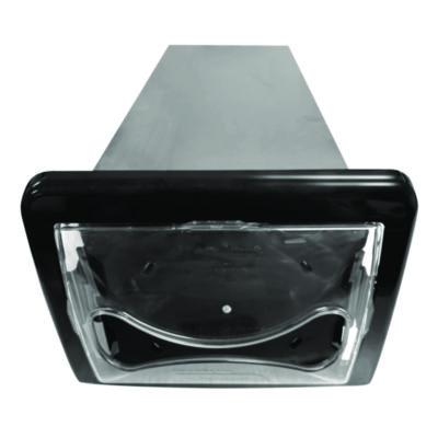 CSDDN200 Tandem In-Counter Interfold Napkins Dispenser, 6.25 x 18 x 6.5, Black CASCADES TISSUE GROUP