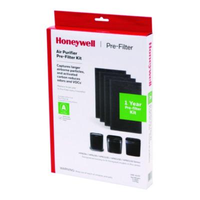 HWLHRFA100 Pre-Cut Carbon Pre-Filter, Fits Models: HPA094/HPA100/HPA101/HPA104/HPA105/HPA106/HPA3100/HPA5100/HPA5150, Box of 4 Filters HONEYWELL ENVIRONMENTAL