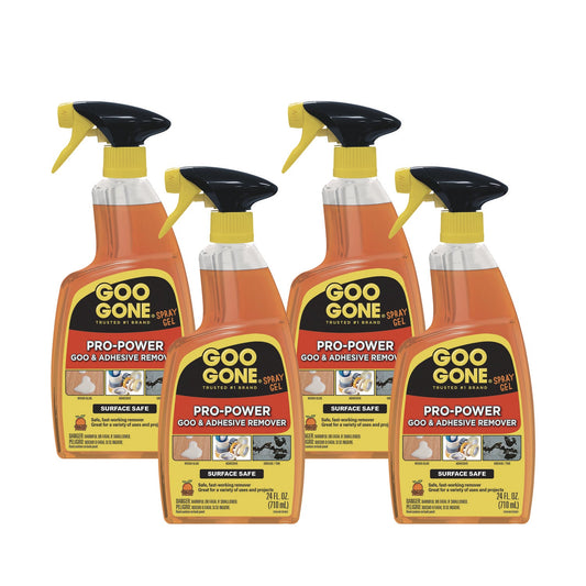 WMN2180A Pro-Power Cleaner, Citrus Scent, 24 Oz Spray Bottle, 4/carton Goo Gone