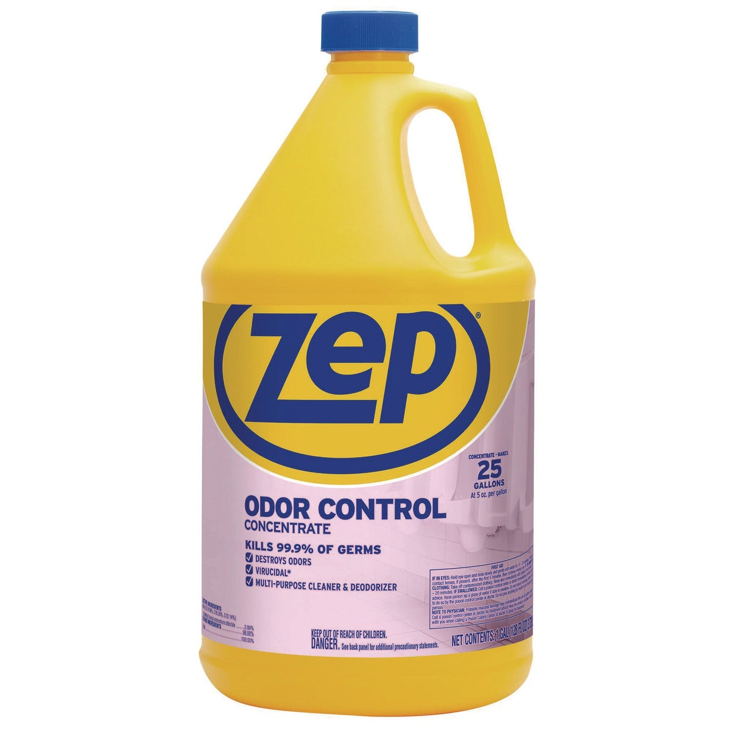 ZPEZUOCC128CT Odor Control, Light Floral Scent, 1 gal, 4/Carton Zep Commercial