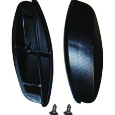 SGS1791803 End Caps with Hardware, 18" x 1.5", Black