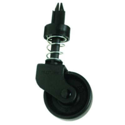 SGS2523L1 Step Stool Caster, 1.5" Wheel, Black