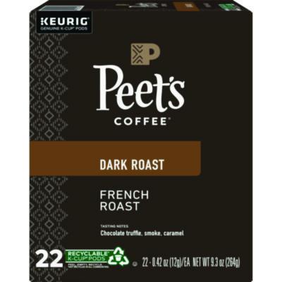 GMT6545 French Roast Coffee K-Cups, 22/box