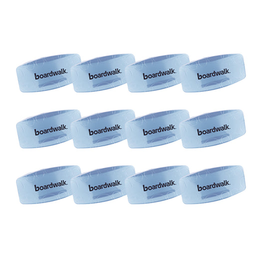 BWKCLIPCBL Toilet Bowl Clip, Cotton Blossom Scent, Blue, 12/Box