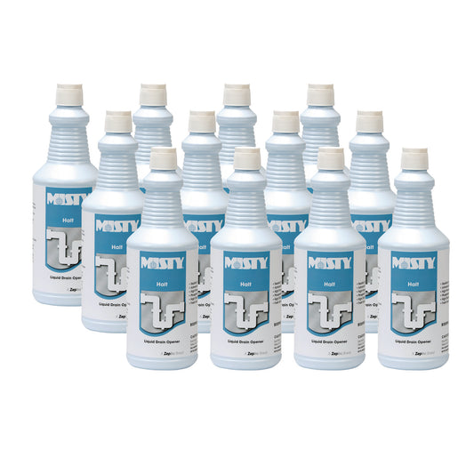 AMR1003698 Halt Liquid Drain Opener, 32 Oz Bottle, 12/carton