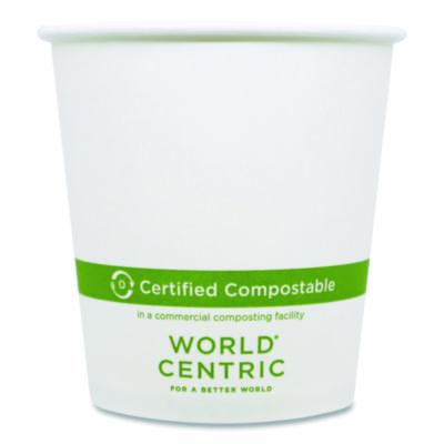 WORCUPA10 Paper Hot Cups, 10 oz, White, 1,000/Carton