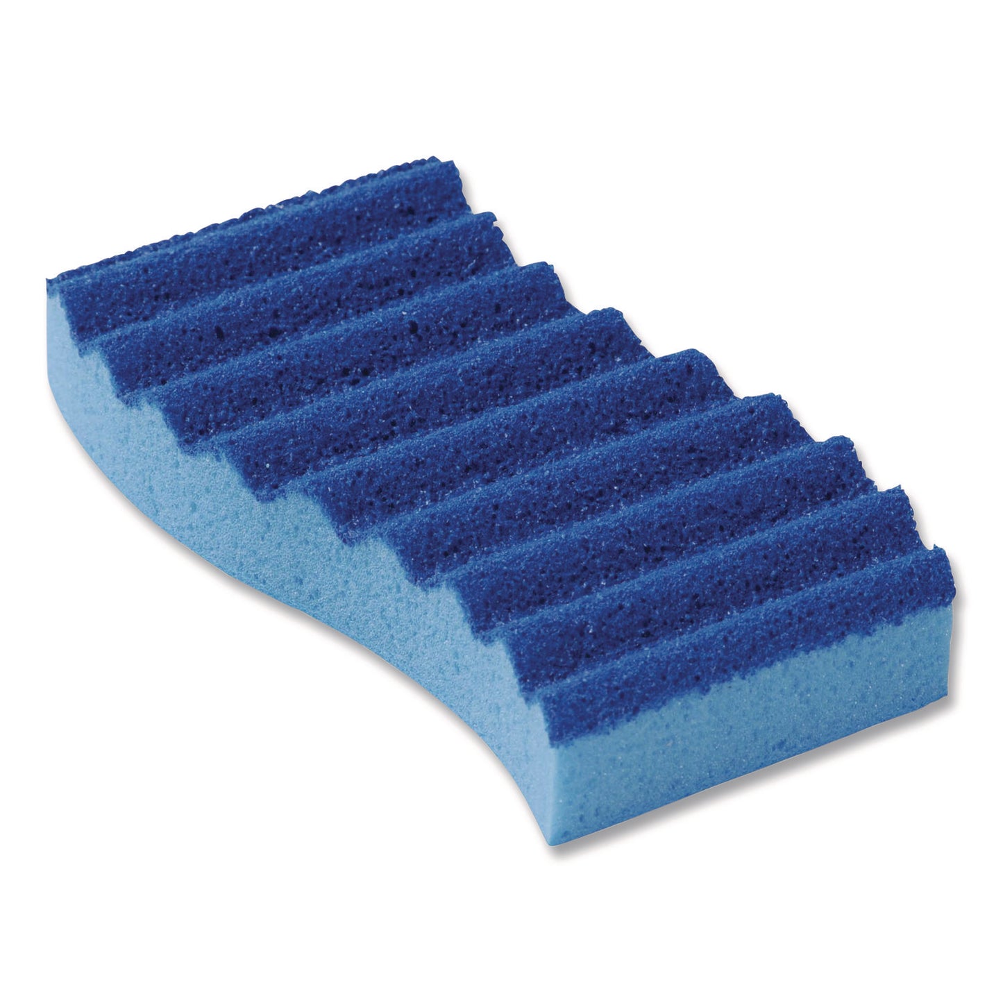 AM7552101 Scrubex Scrub Sponge, 5.63" x 3.38", 0.88" Thick, Blue, 40/Carton