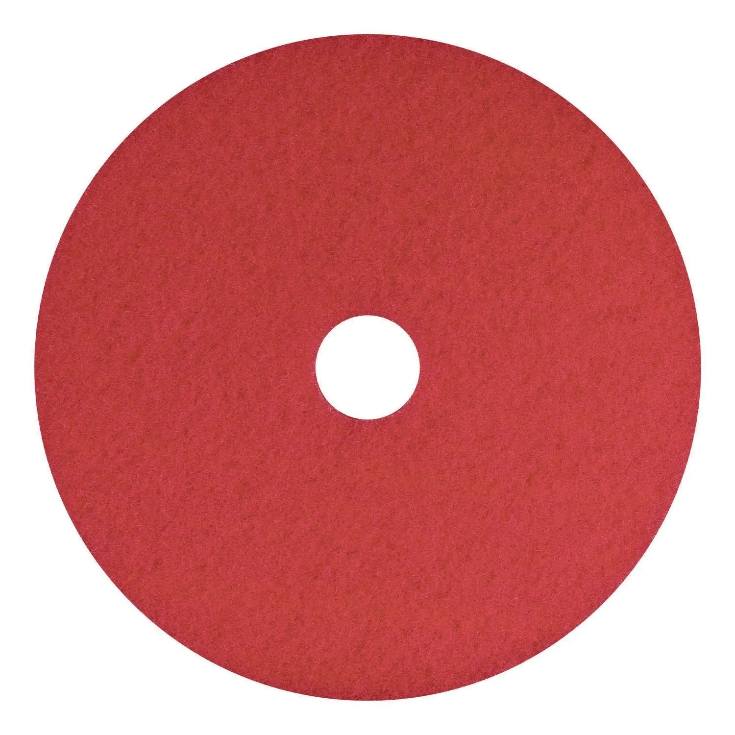 AM7404412 Buffing Pad, 12In. Diameter, Red, 5/Carton Americo