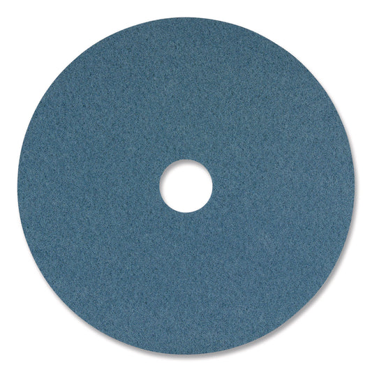 AM7400416 Cleaner Pad, 16" Diameter, Blue, 5/Carton