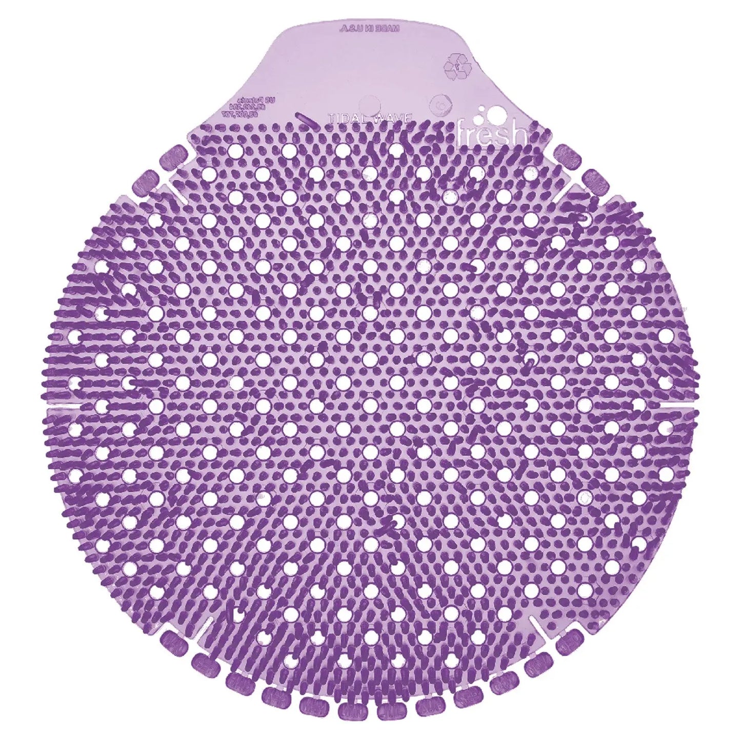 FRSTWDS11 Tidal Wave, Urinal Screen, Fabulous Scent, Purple, 0.42 oz, 6/Box Fresh Products