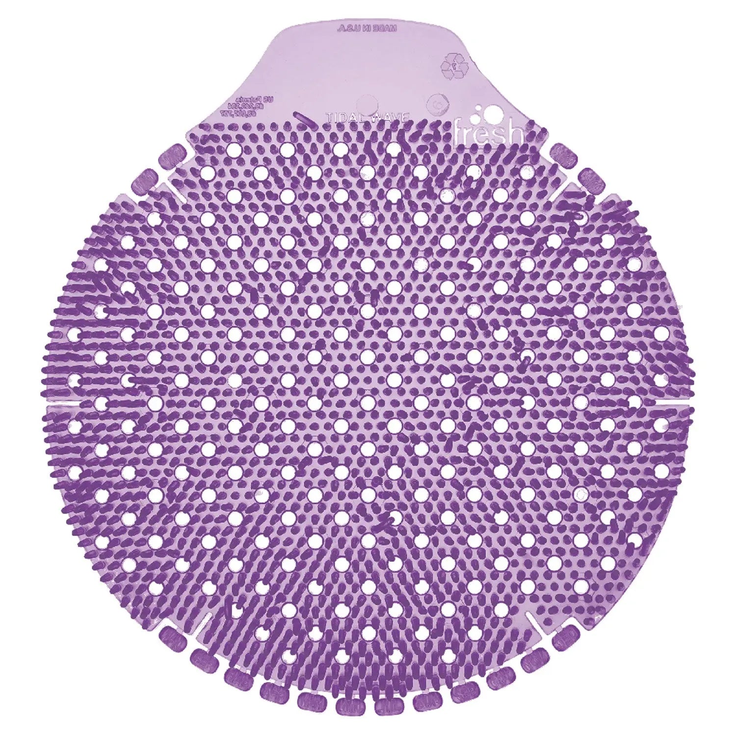 FRSTWDS11 Tidal Wave, Urinal Screen, Fabulous Scent, Purple, 0.42 oz, 6/Box Fresh Products