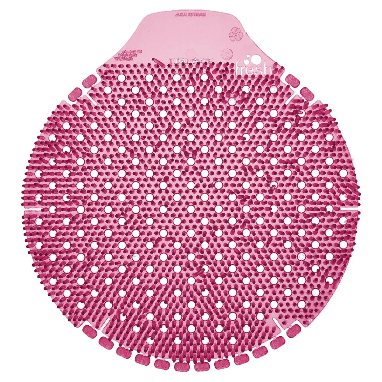 FRSTWDSSA Tidal Wave, Urinal Screen, Apple Scent, Red, 0.42 oz, 6/Box Fresh Products