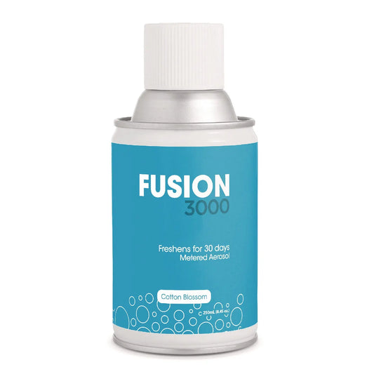 FRSMA12BL Fusion Metered Aerosols, Cotton Blossom, 8.45 oz Aerosol Spray, 12/Carton Fresh Products