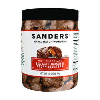 NDEMRY30971 Small Batch wonders Sea Salt Caramel Pecan Clusters, 18 oz Tub