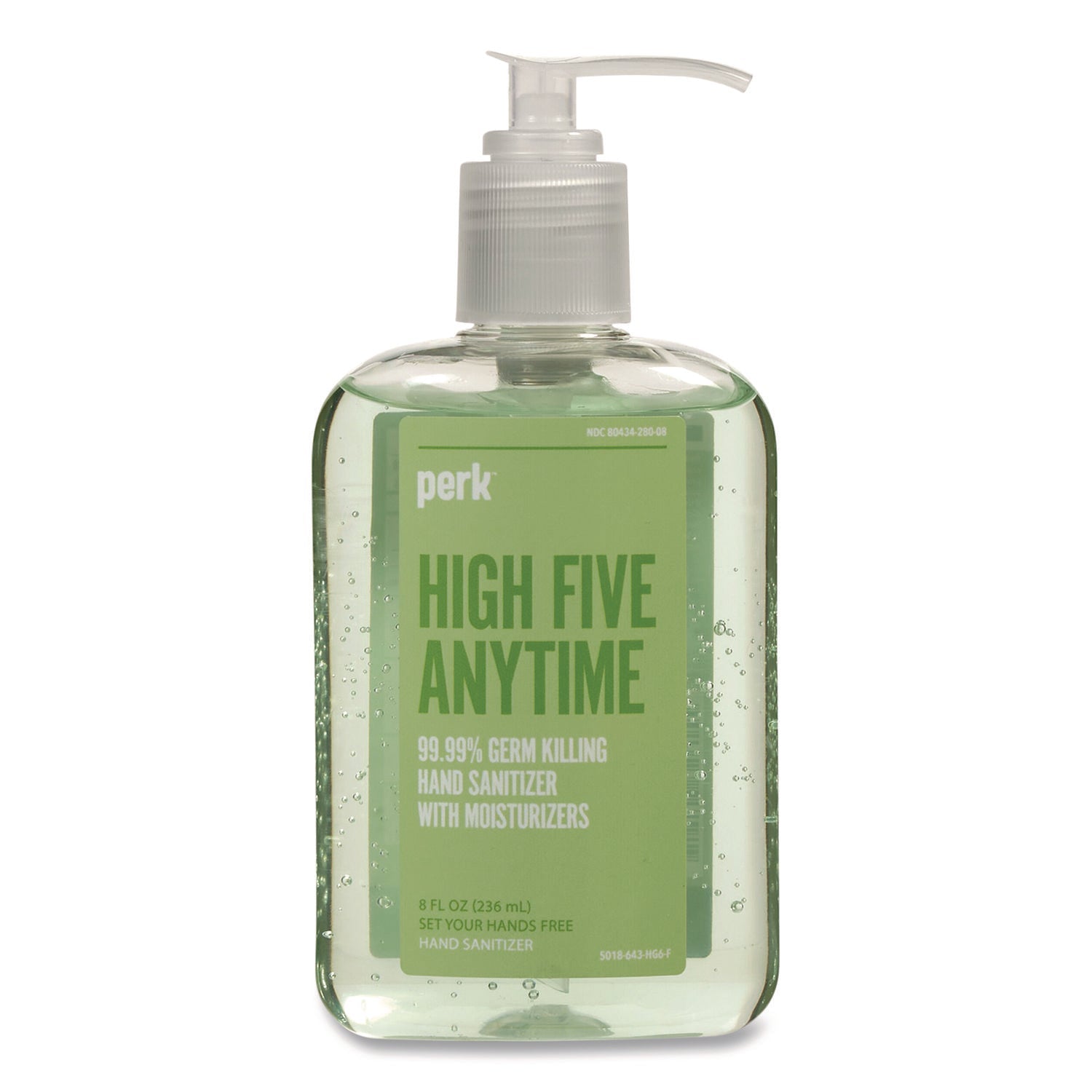 PRK24388638 Instant Gel Hand Sanitizer with Moisturizers, 8 oz Pump Bottle Perk