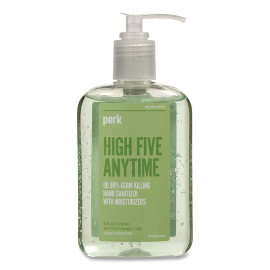 PRK24388638 Instant Gel Hand Sanitizer with Moisturizers, 8 oz Pump Bottle Perk