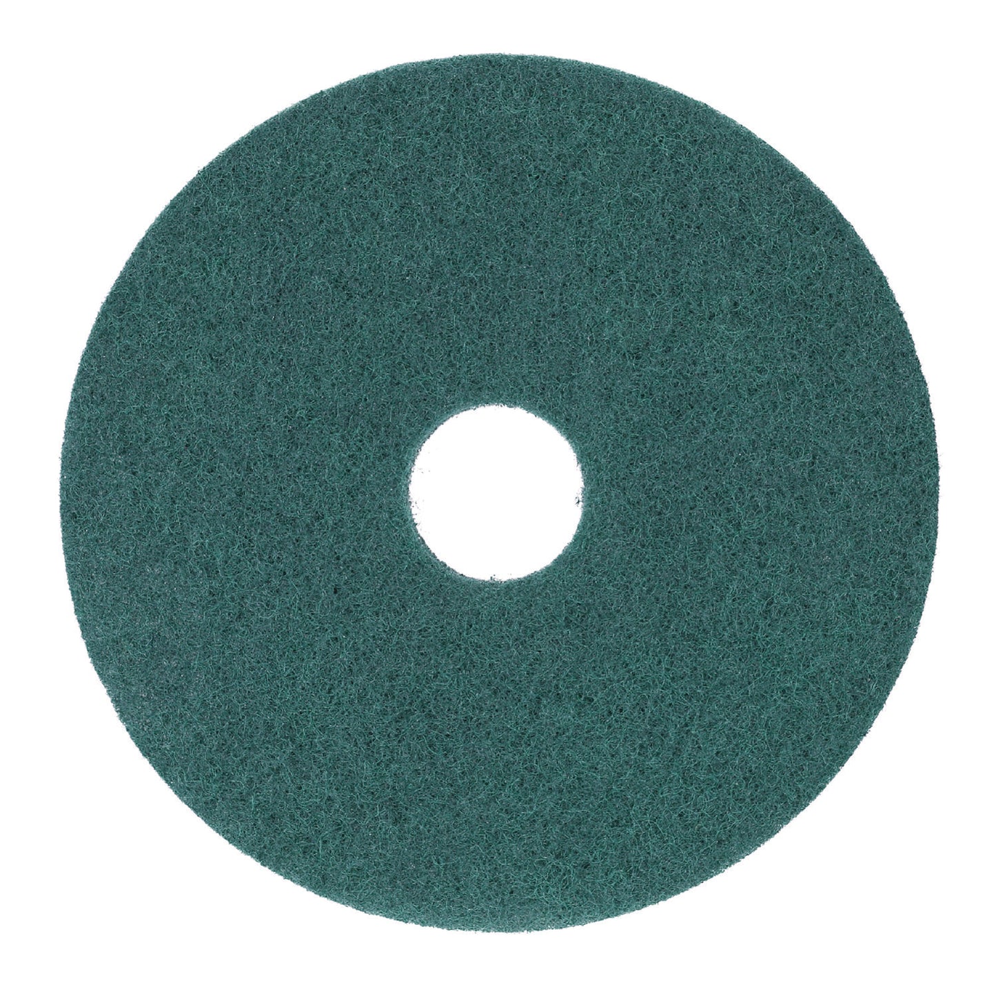 BWK4013GRE Heavy-Duty Scrubbing Floor Pads, 13" Diameter, Green, 5/carton
