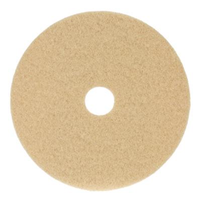 BWK4019ULT Burnishing Floor Pads, 19" Diameter, Tan, 5/carton