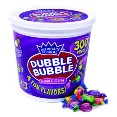 GRR22000223 Bubble Gum Assorted Flavor Twist Tub, 300 Pieces/Tub, 1 Tub/Carton
