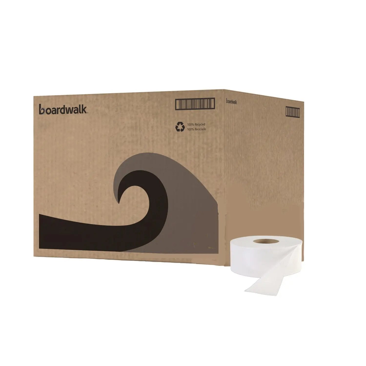 BWK6101 JRT Jr. Bath Tissue, Jumbo, Septic Safe, 1-Ply, 3.3