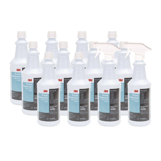 MMM29612 Tb Quat Disinfectant Ready-To-Use Cleaner, 32 Oz Bottle, 12 Bottles And 2 Spray Triggers/carton MMM