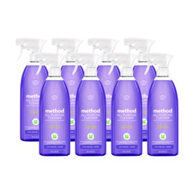 MTH377448CT All Surface Cleaner, French Lavender, 28 Oz Spray Bottle, 8/carton METHOD PRODUCTS INC.