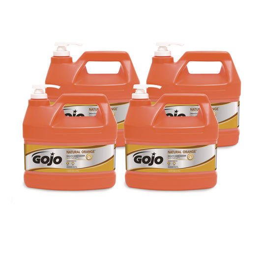 GOJ094504 NATURAL ORANGE Smooth Hand Cleaner, Citrus Scent, 1 gal, 4/Carton