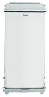 RCPST12SSPL Defenders Heavy-Duty Steel Step Can, 6.5 gal, Stainless Steel RUBBERMAID COMMERCIAL PROD.