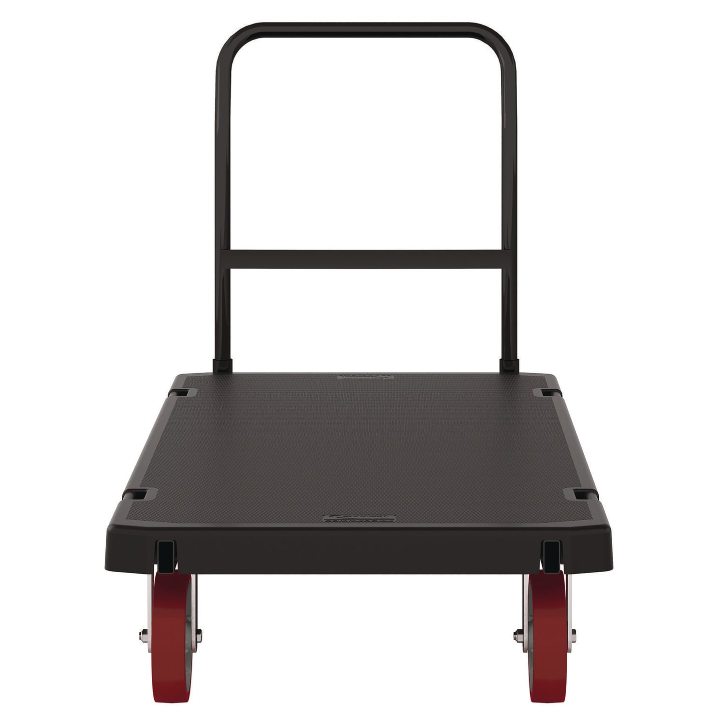 SUAPDPT3060 Resin Platform Truck, 1,600 lb Capacity, 30.25 x 64.5 x 41, Black