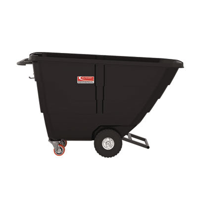 SUARMTTLD504F1D 0.5 cu yd Light Duty Tilt Truck, 850 lb Capacity, Black