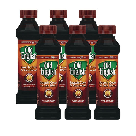 RAC75144CT Furniture Scratch Cover, For Dark Woods, 8 Oz Bottle, 6/carton