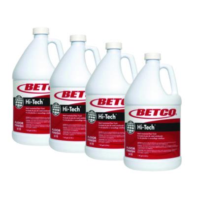 BET6100400 Hi Tech Floor Finish, 1 gal Bottle, 4/Carton