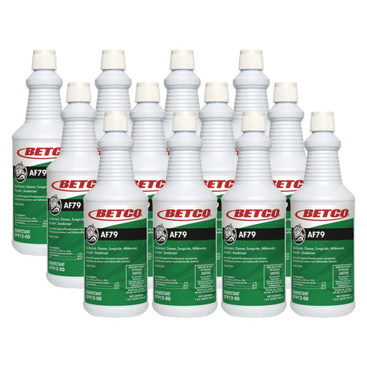 BET791200 AF79 Disinfectant Cleaner, Citrus Bouquet Scent, 32 oz Bottle, 12/Carton Betco