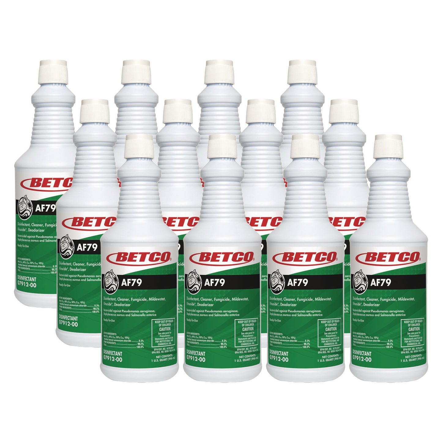 BET791200 AF79 Disinfectant Cleaner, Citrus Bouquet Scent, 32 oz Bottle, 12/Carton