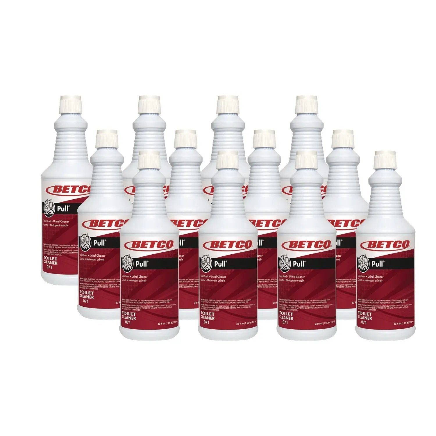 BET711200 Pull Bowl Cleaner, Acidic Scent, 32 oz Bottle, 12/Carton Betco