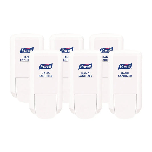 GOJ412106CT Cs2 Hand Sanitizer Dispenser, 1,000 Ml, 5.14 X 3.83 X 10, White, 6/carton PURELL