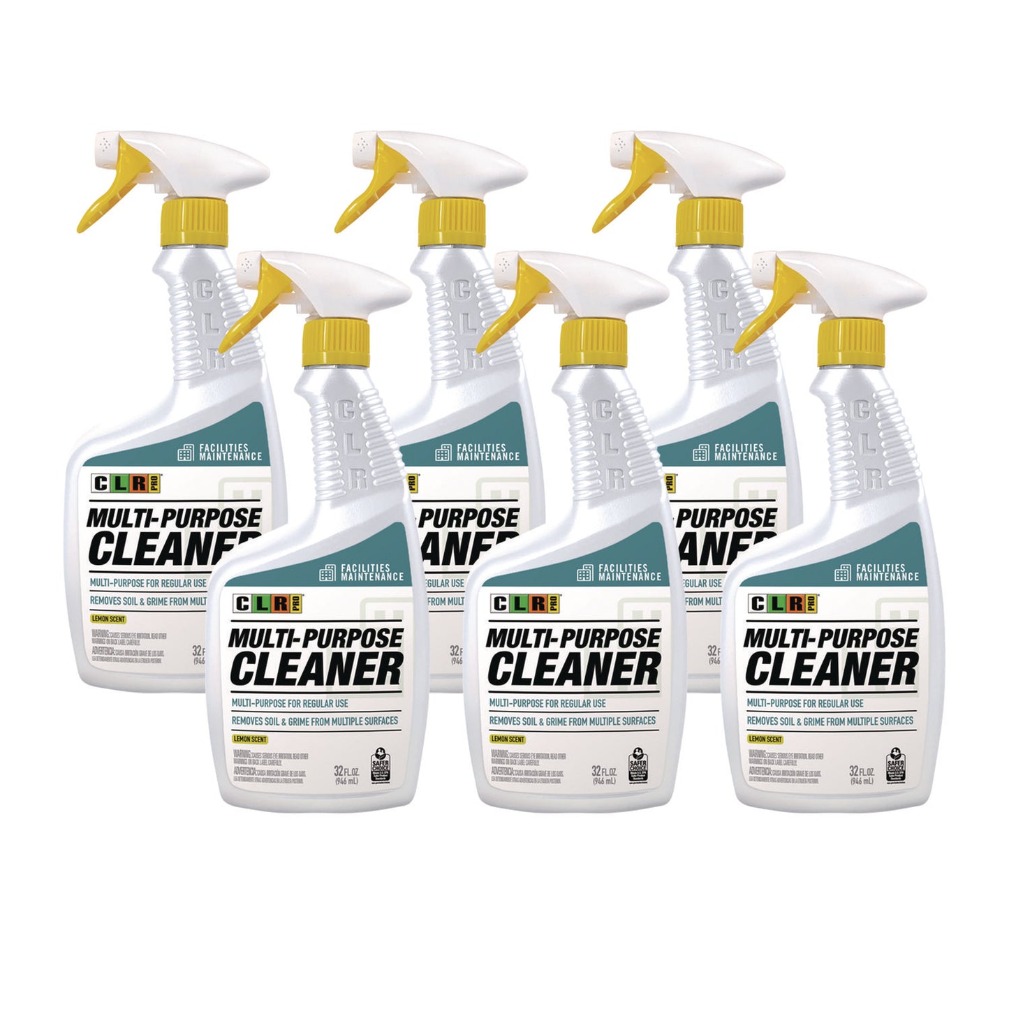 JELFMMPC326PRO Multi-Purpose Cleaner, Lemon Scent, 32 Oz Bottle, 6/carton
