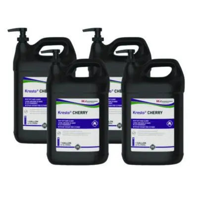 SJNKCH1G Kresto Cherry Heavy Duty Hand Cleaner Manual Cartridge, Cherry Scent, 1 gal, 4/Carton SC JOHNSON