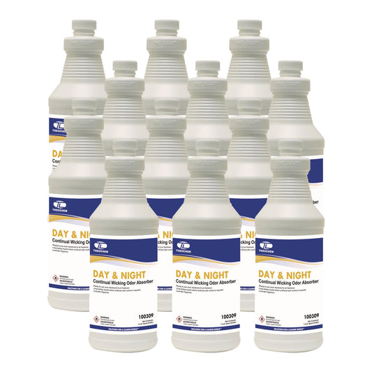 TOL309QT Day And Night Wicking Odor Absorber, 32 Oz Bottle, Lavender, 12/carton Theochem Laboratories