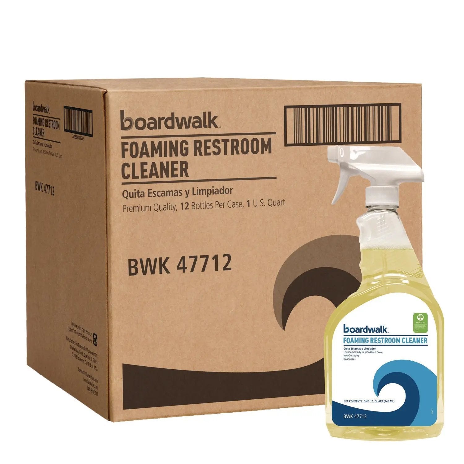 BWK47712 Natural All-Purpose Cleaner, Unscented, 32 oz Spray Bottle, 12/Carton Boardwalk