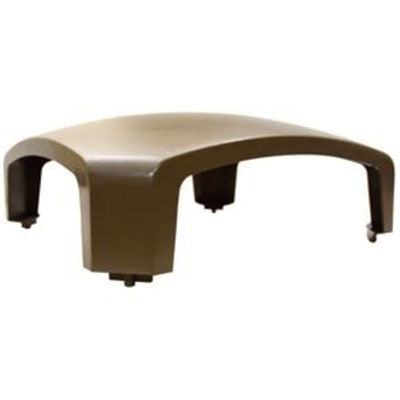 SGS3975L1DWOOD Dome Top for Landmark Series Waste Receptacle, Square, 26 x 16 x 11.25, Driftwood