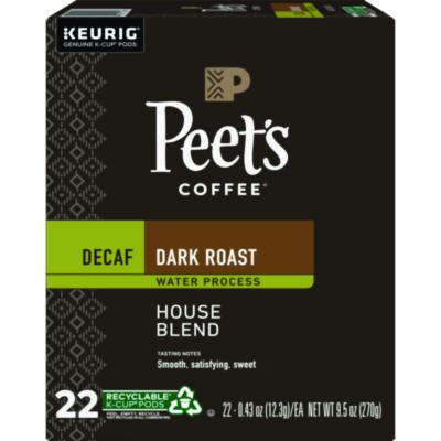 GMT6544 House Blend Decaf K-Cups, 22/Box