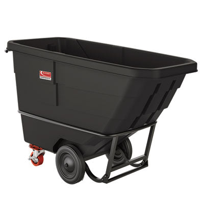 SUARMTTSD75D 0.75 cu yd Standard Duty Tilt Truck, 1,300 lb Capacity, Black