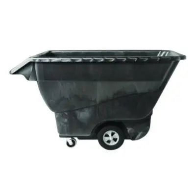RCP9T15BLA 1 cu yd Structural Foam Tilt Truck, Standard Duty, 1,250 lb Capacity, Black RUBBERMAID COMMERCIAL PROD.