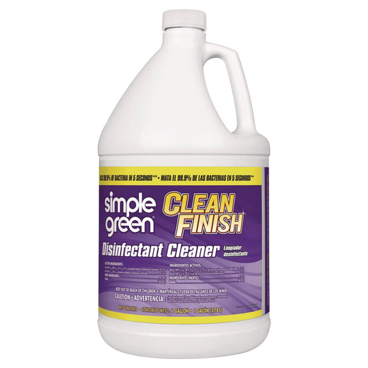 SMP01128EA Clean Finish Disinfectant Cleaner, 1 Gal Bottle, Herbal Simple Green