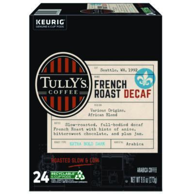 GMT192419 French Roast Decaf Coffee K-Cups, 24/box