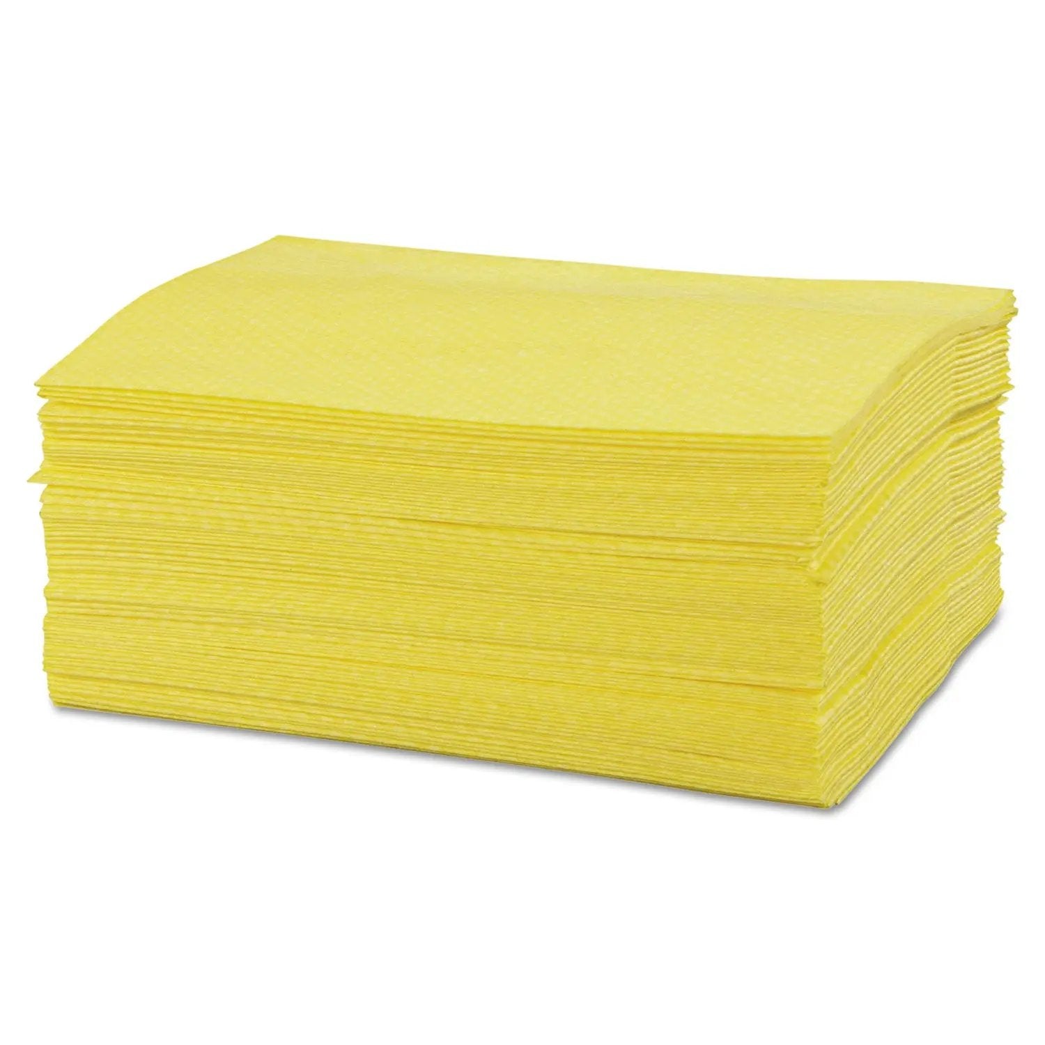 CHI0213 Masslinn Dust Cloths, 1-Ply, 16 x 24, Unscented, Yellow, 50/Pack, 8 Packs/Carton Chix