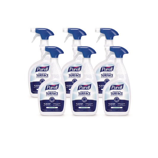 GOJ334006CT Healthcare Surface Disinfectant, Fragrance Free, 32 Oz Spray Bottle, 6/carton