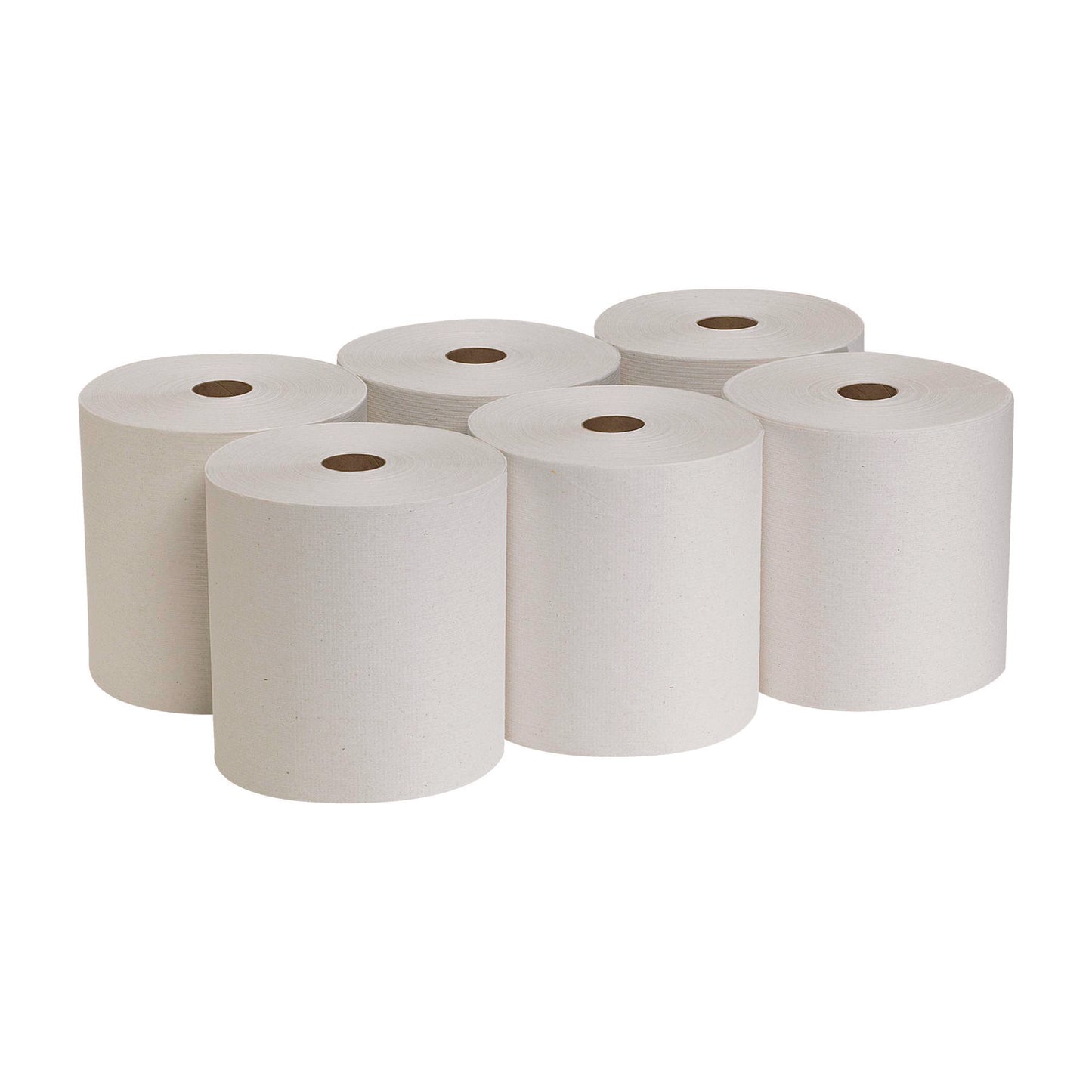 GPC26601 Pacific Blue Basic Recycled Paper Towel Roll, 1-Ply, 7.88" x 800 ft, White, 6 Rolls/Carton